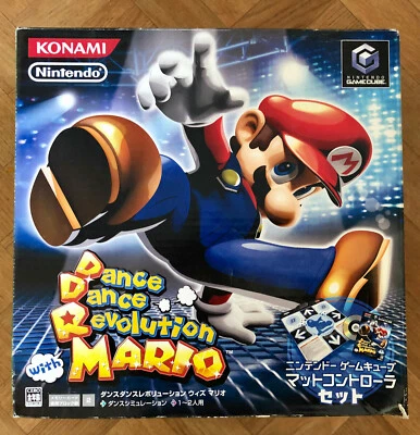DANCE DANCE REVOLUTION WITH MARIO NEW GAME CUBE GAMECUBE JAP KONAMI / UK SELLER - Image 1 of 4