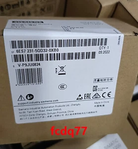1 PCS Siemens 6ES7231-5QD32-0XB0 6ES7 231-5QD32-0XB0 Analog Input Module In Box - Picture 1 of 6