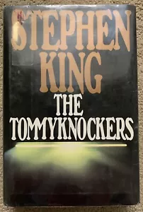 The Tommyknockers by Stephen King 1987 Putnam BOMC HCDJ Former Library Book - Imagen 1 de 9