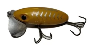 Fred Arbogast Jitterbug .5 oz Top Water Fishing Lure - Yellow Head - Picture 1 of 5