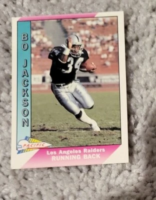 Pacific Bo Jackson 1991 Los Angeles Raiders #234 Foto 1 de 2