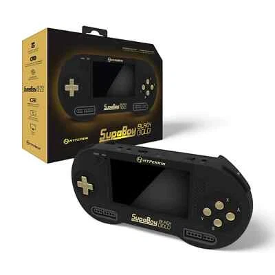 Hyperkin SupaBoy BlackGold Portable Console SNES