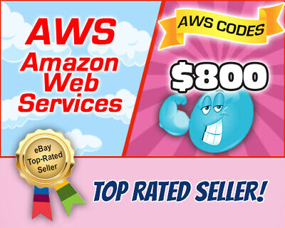 AWS $600 Code Amazon Promocode Credit Web Services ( READ INFO DO NOT BUY!) • 600$