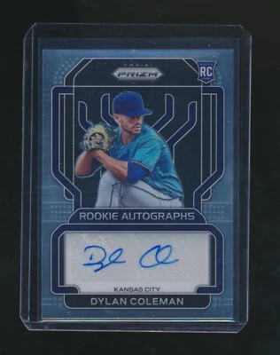 DYLAN COLEMAN 2022 PANINI PRIZM ROOKIE AUTOGRAPHS RC AUTO - Image 1 of 2