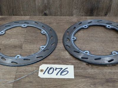 Par de discos de rotor de freio dianteiro Honda Goldwing GL1500 1988-1989 FABRICANTE DE EQUIPAMENTO ORIGINAL - Imagem 1 de 4