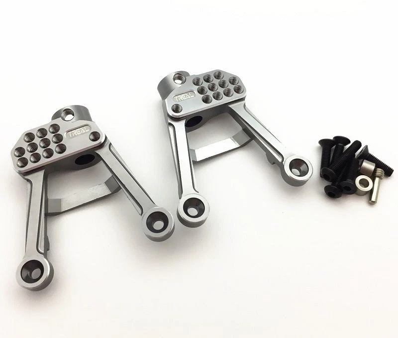 Torre de amortiguador trasero de aluminio Treal X003ASNWK5 (Nuevo) (Gris) para Axial SCX10 II Foto 1 de 1