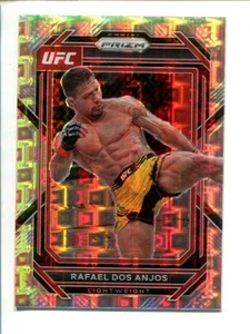 2023 Panini Prizm UFC Premium Box Set Prizm #194 Rafael Dos Anjos #/99 - Picture 1 of 3