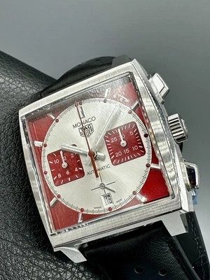 TAG HEUER Gran Premio de Mónaco Monaco De Historique Edición Limitada Esfera Roja 39 mm Foto 1 de 4