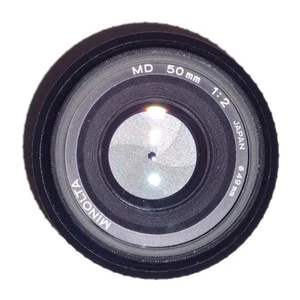 Minolta MD 50mm f2 With Both Caps In Great Working Condition - Picture 1 of 6