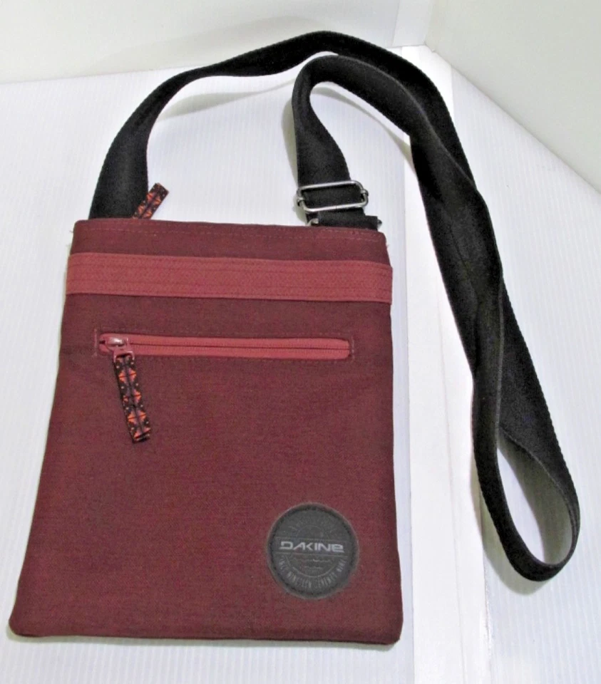 Bolsa tiracolo Dakine Jive com zíper bolsa de lona marrom - Imagem 1 de 4