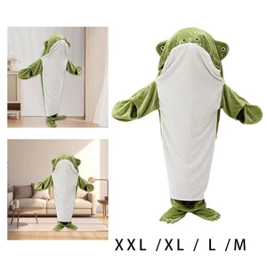 Frog Blanket Wearable, Animal Hooded Blanket Hoodie Nightdress Warm Clothes - Picture 1 of 21