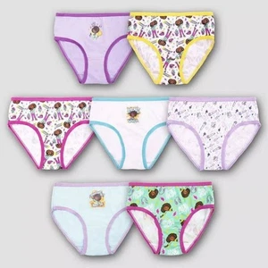 Karma's World Girls' 7pk Briefs Underwear Panties 100% Cotton - Picture 1 of 2