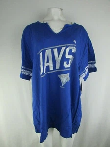 Camiseta para mujer Toronto Blue Jays MLB Majestic talla grande cuello muesca - Imagen 1 de 5