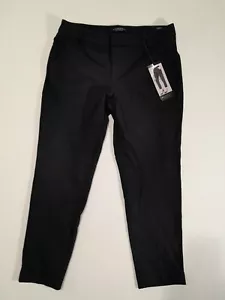 Liverpool Pants Womens Size 12/31 Black The knit trouser Stretch Cuffed NWT - Picture 1 of 12
