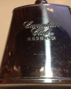 Frasco de cadera de acero inoxidable Canadian Club Reserve 8 oz - Imagen 1 de 3