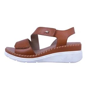 Fluchos Leza: Sandalias Para Mujer Plantillas Extraíbles Marrón Piel F2137 - Bild 1 von 6
