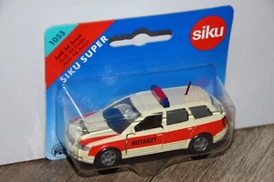 siku 1053, Audi A4 Avant, hellelfenbein/rot, NOTARZT, Sondermodell siku-Museum - Bild 1 von 1