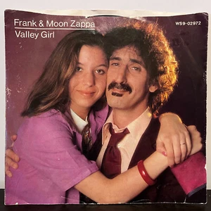 FRANK & MOON ZAPPA - Valley Girl (Pic Sleeve) - 7" Vinyl Record 45RPM - EX - Picture 1 of 4