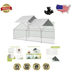 Easy Install Waterproof Chicken Coop Canopy - Ideal for Medium and Large Breeds - Picture 1 of 10