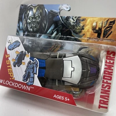 Transformers LOCKDOWN Age Of Extinction 1-STEP CHANGER Hasbro 2013 - TOTALMENTE NUEVO Foto 1 de 4