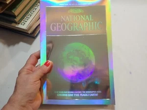 National Geographic Magazine December 1988 Holographic Cover Hologram - Imagen 1 de 5