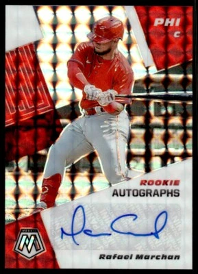 2021 Panini Mosaic Rookie Autographs Choice Fusion Rafael Marchan Auto - Image 1 of 2