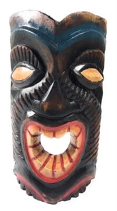 Laughing Tiki Mask 8" - Happy Tiki Idol | #dpt513220B - Picture 1 of 1