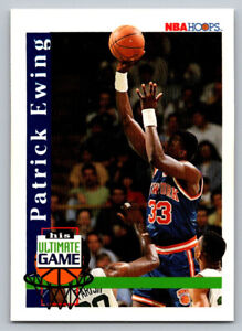1992 Hoops His Ultimate Game Patrick Ewing