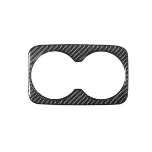 Carbon Fiber Interior Rear Water Cupholder Armrest Cover Trim For Dodge Durango - Bild 1 von 9