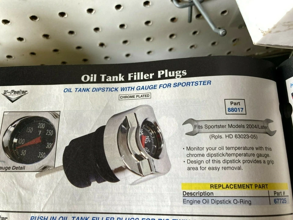 油浸棒带温度计 适合 Sportster 2004/L 63023-05 — 第 1/1 张图片