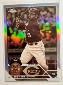 Rifrattore seppia Topps Chrome Joey Votto 2023 - Foto 1 di 2
