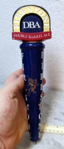 Manija de grifo de cerveza Firestone DBA Double Barrel Ale, 11 pulgadas de largo, bonito coleccionable - Imagen 1 de 7