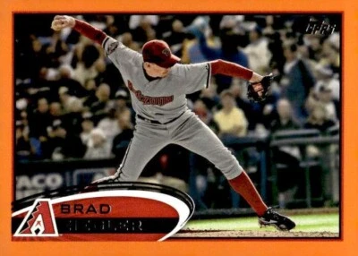 2012 Topps Update Orange #US176 Brad Ziegler 056/210 Arizona Diamondbacks - Image 1 of 2
