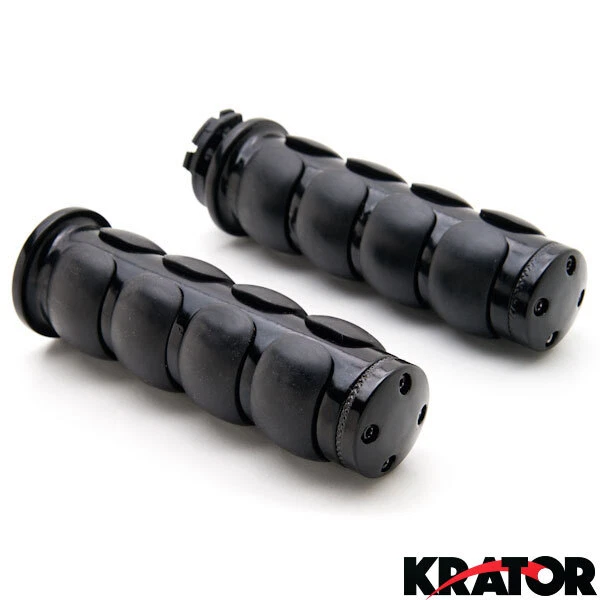 Motorcycle Hand Grips 1 Inch Handlebar Bars Pair For Victory Cross Country - Image 1 of 4