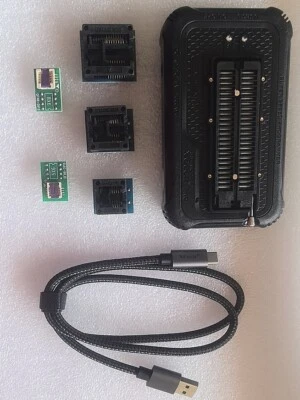 XGecu T76 Programmer 5 Adapters Support Eprom ISP IC Chip PIC NAND EMMC GALCPLD - Image 1 of 4