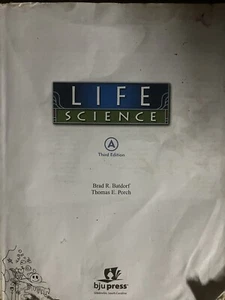 BJU Press Life Science A book 3rd edition - Picture 1 of 4