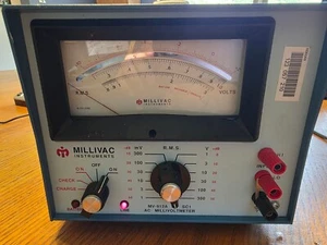 Molinvoltímetro de CA Millivac Instruments MV-912A-BP-SC1 - Imagen 1 de 4