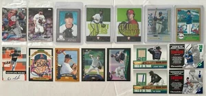 Topps Baseball Cards Mixed Lot of 16 Rookie, Refractor, Serial#, Auto, Game Used - Picture 1 of 10