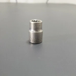Craftsman USA Shallow Socket 3/8" SAE 3/8" Drive 44331 -G- 12 Point   - Picture 1 of 12
