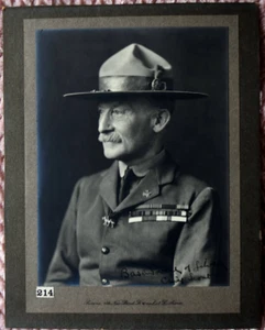 Robert Baden Powel The Founder of The Scouting Movement Hand Signed Photo - Picture 1 of 4