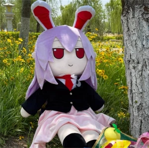Touhou Project Reisen Udongein Inaba 120CM Muñeca de Peluche Almohada de Peluche Juguete Regalo - Imagen 1 de 2