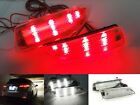 2x Rear Bumper Reflector LED Reverse Brake Stop Light Clear For Lexus CT200h CT