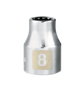 Craftsman 8 mm X 3/8 in. drive Metric 12 Point Standard Socket - Picture 1 of 1