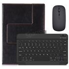 Universal Leather Case & Keyboard & Mouse For Ipad 5 6 7 8 9 10Th Air 4 Pro Mini