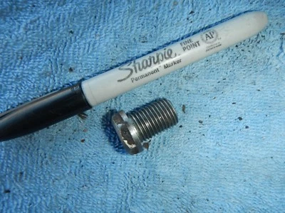 Tornillo tapón drenaje aceite motor 1972 72 Yamaha DT2 DT1F 250 DT Foto 1 de 3