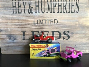 2x Matchbox Superfast no.2B-1.First&B-9.Red Version 1.First OVP VNM von 1970 - Bild 1 von 9