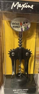 HALLMARK MAXINE “VINTAGE WHINER” WINE BOTTLE OPENER - Picture 1 of 2