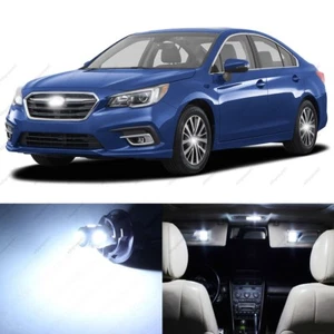 Paquete de 14 luces interiores LED blancas para Subaru Legacy 2015-2018 + herramienta de palanca - Imagen 1 de 8