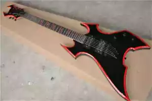 Black Strings Through Body BC Rich Electric Guitar 6 Strings B C Rich Warbeast - Picture 1 of 12