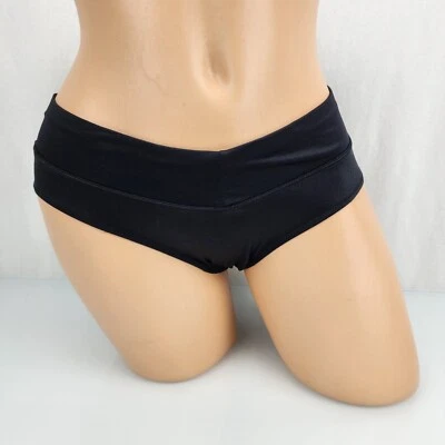 Warners No Pinching No Problems 5638 Nylon Panties Black Silky Soft M 6 - Image 1 of 4